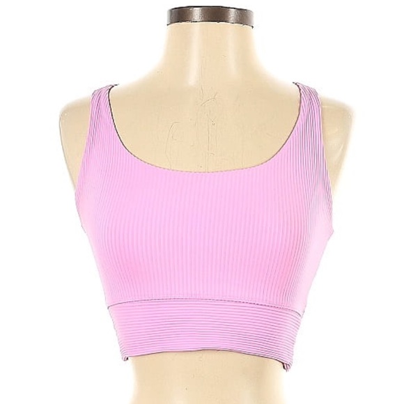 Year of Ours Other - Year of ours pink ribbed sports bra top size small